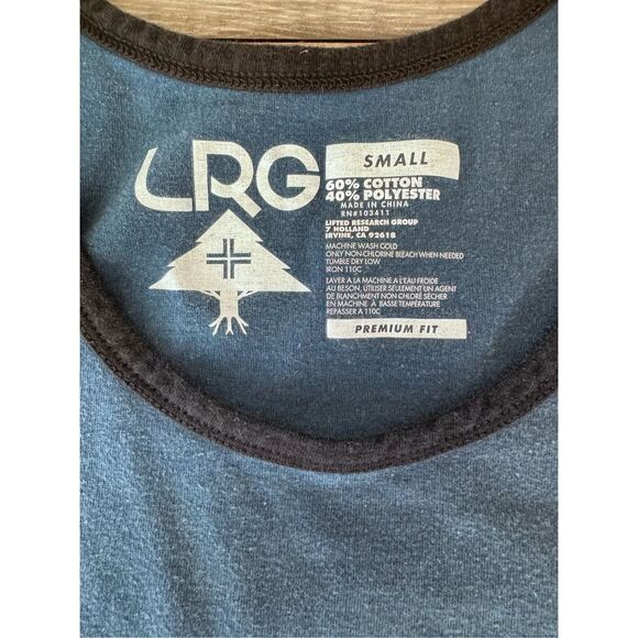 LRG Mashup Nautical Blue Muscle Tank Top Size‎ Small - Picture 4 of 7